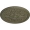 Ekena Millwork Bradford Ceiling Medallion (Fits Canopies up to 6 5/8"), Hand-Painted Spartan Stone, 32 5/8"OD x 2"P CM32BRSSF - alternate 3